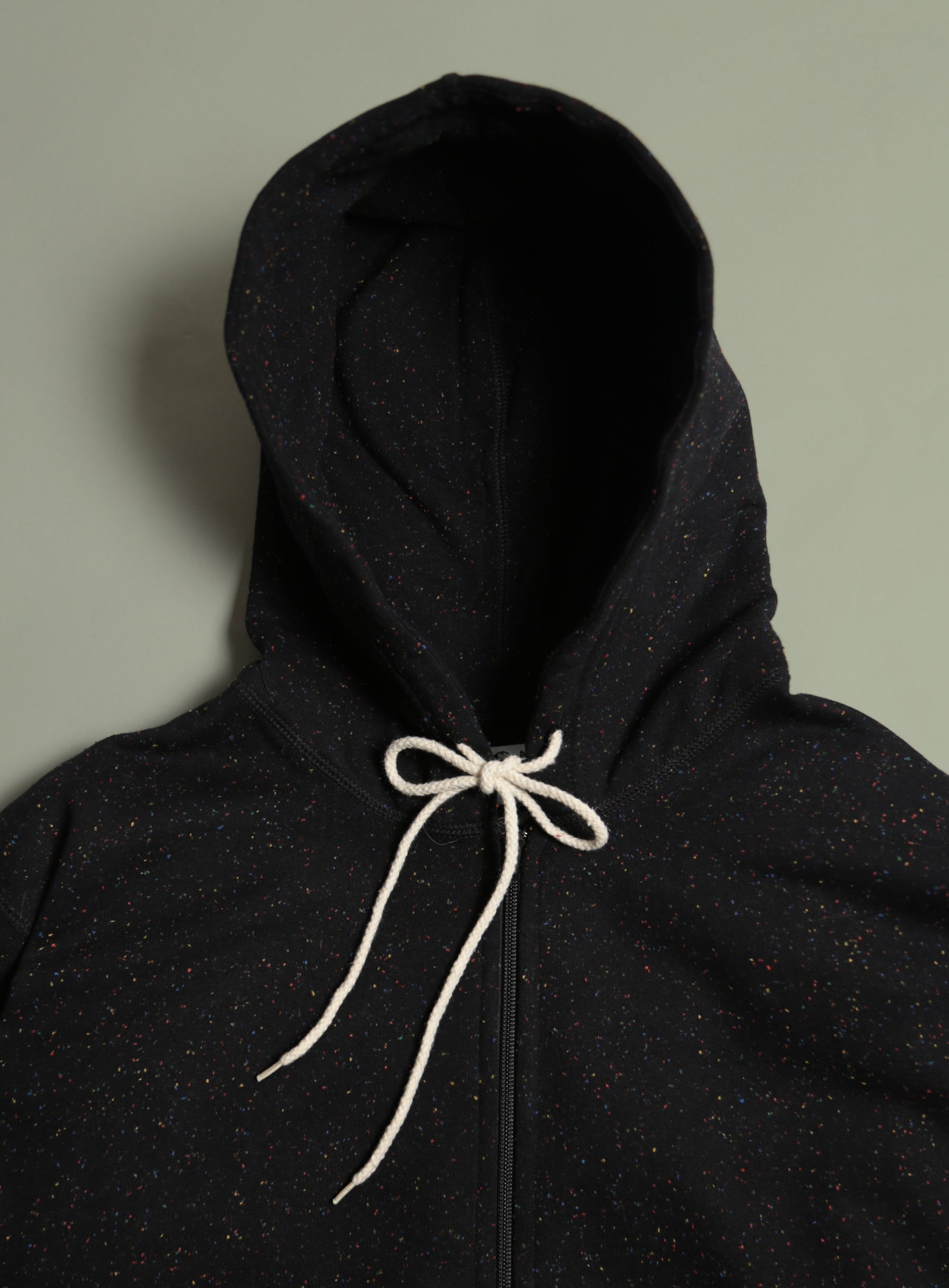 Mtn. Zip Hoodie - Black Rainbow Speckle