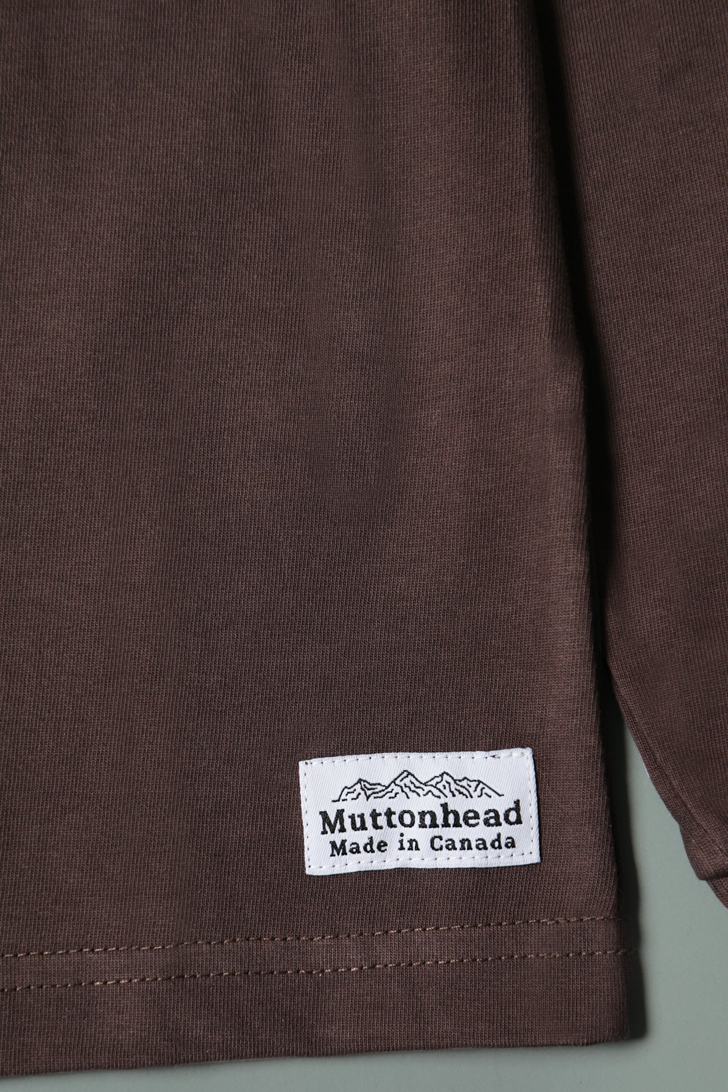 Heavy Weight Long Sleeve - Brown - Scruff Club Series