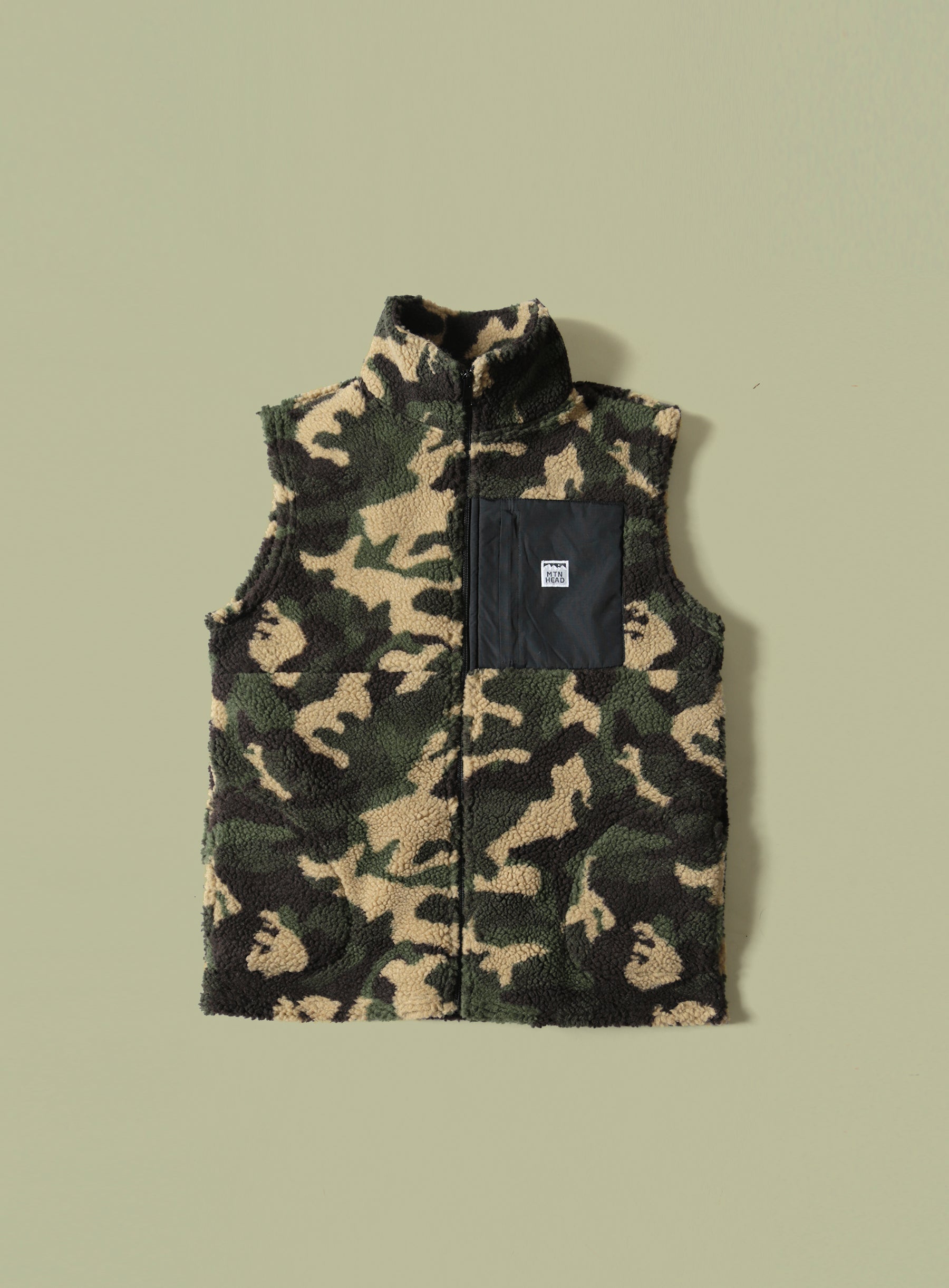 Alpine Sherpa Vest - Classic Camo