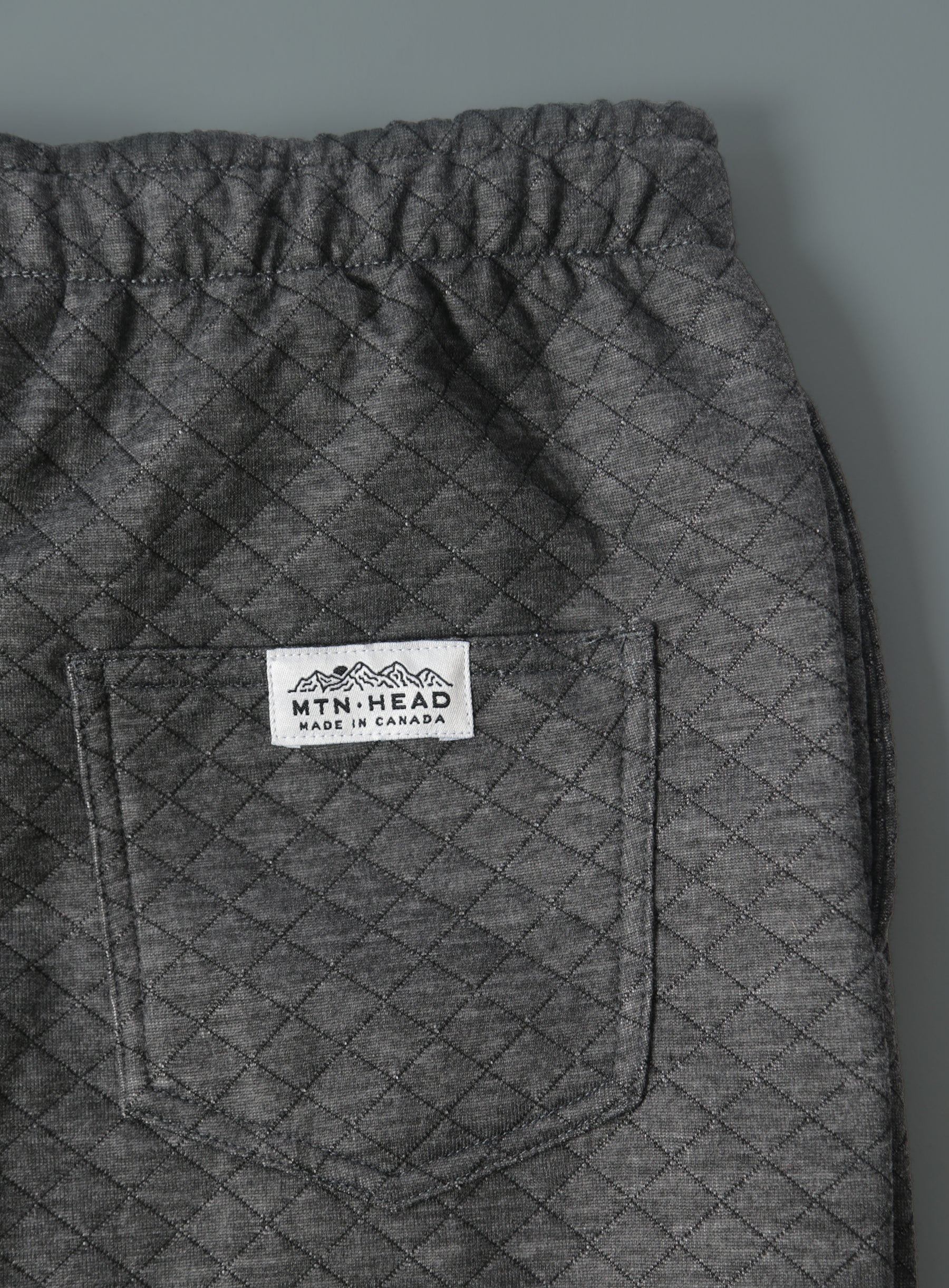 Sweatpants - Charcoal Quilt