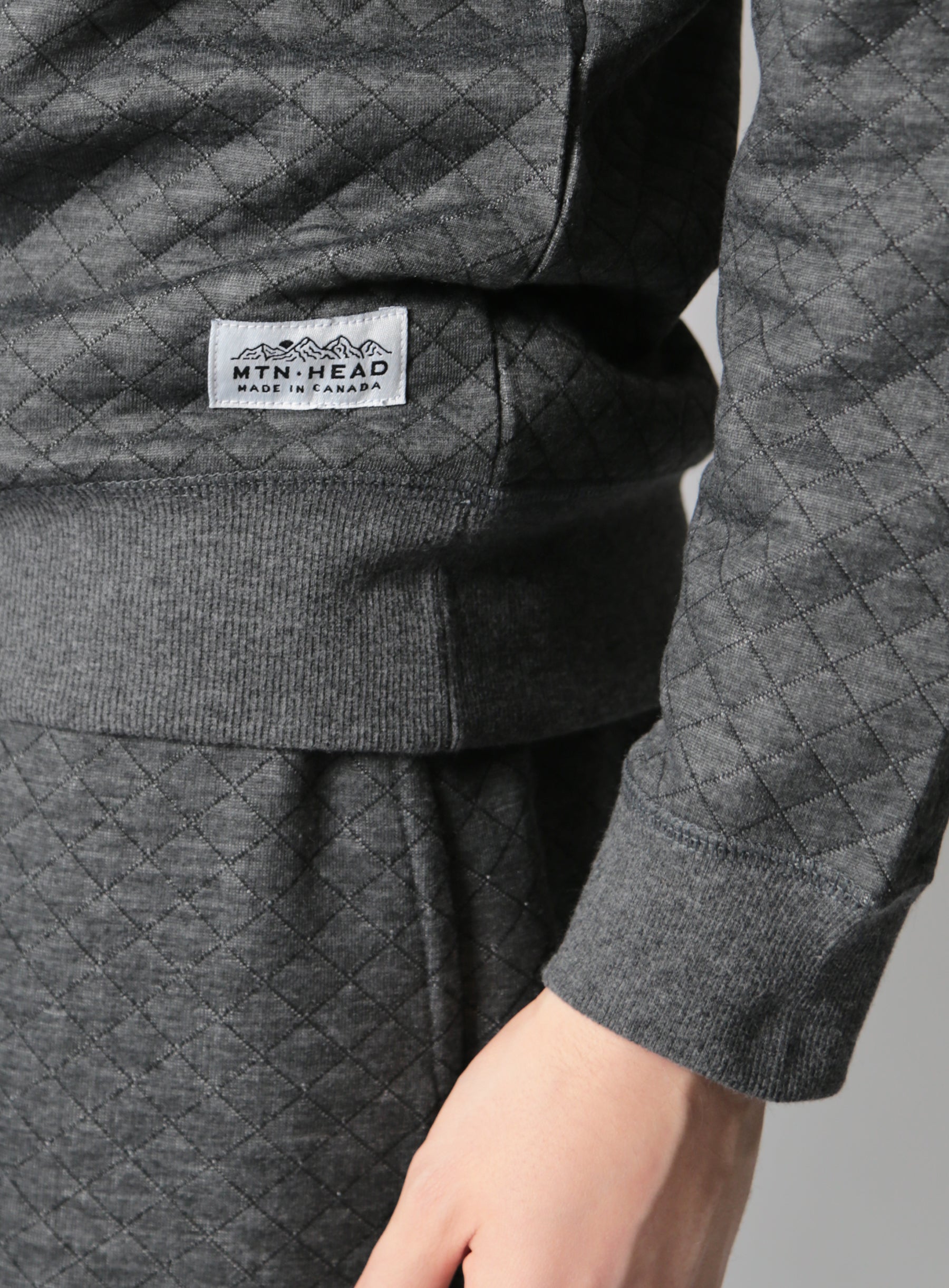 Classic Crew - Charcoal Quilt