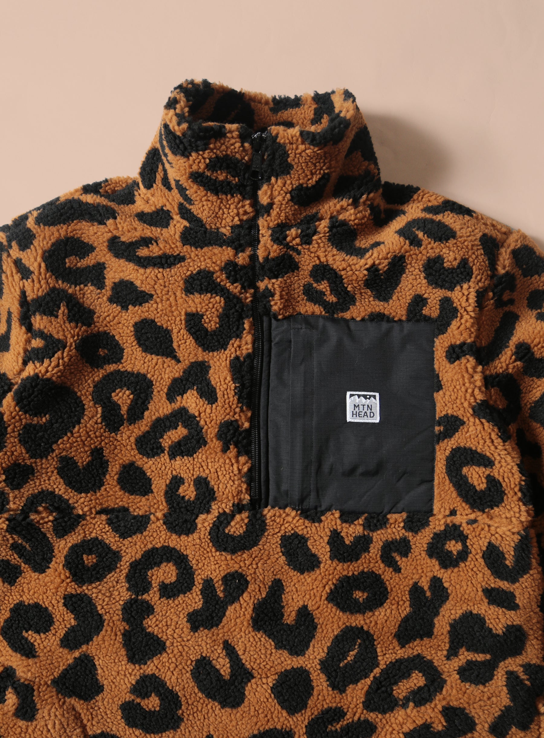 Alpine Sherpa Vest - Leopard