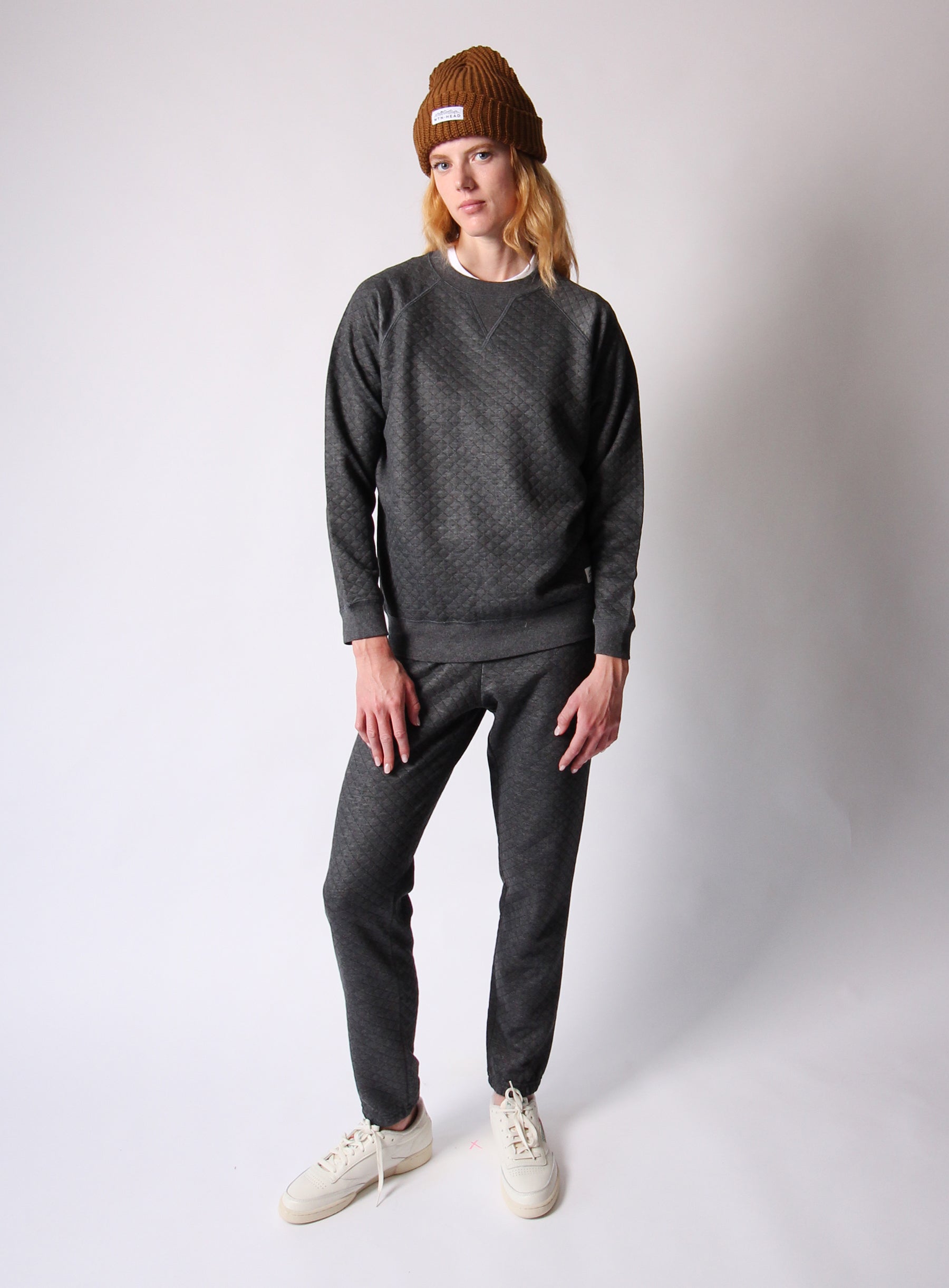 Sweatpants - Charcoal Quilt