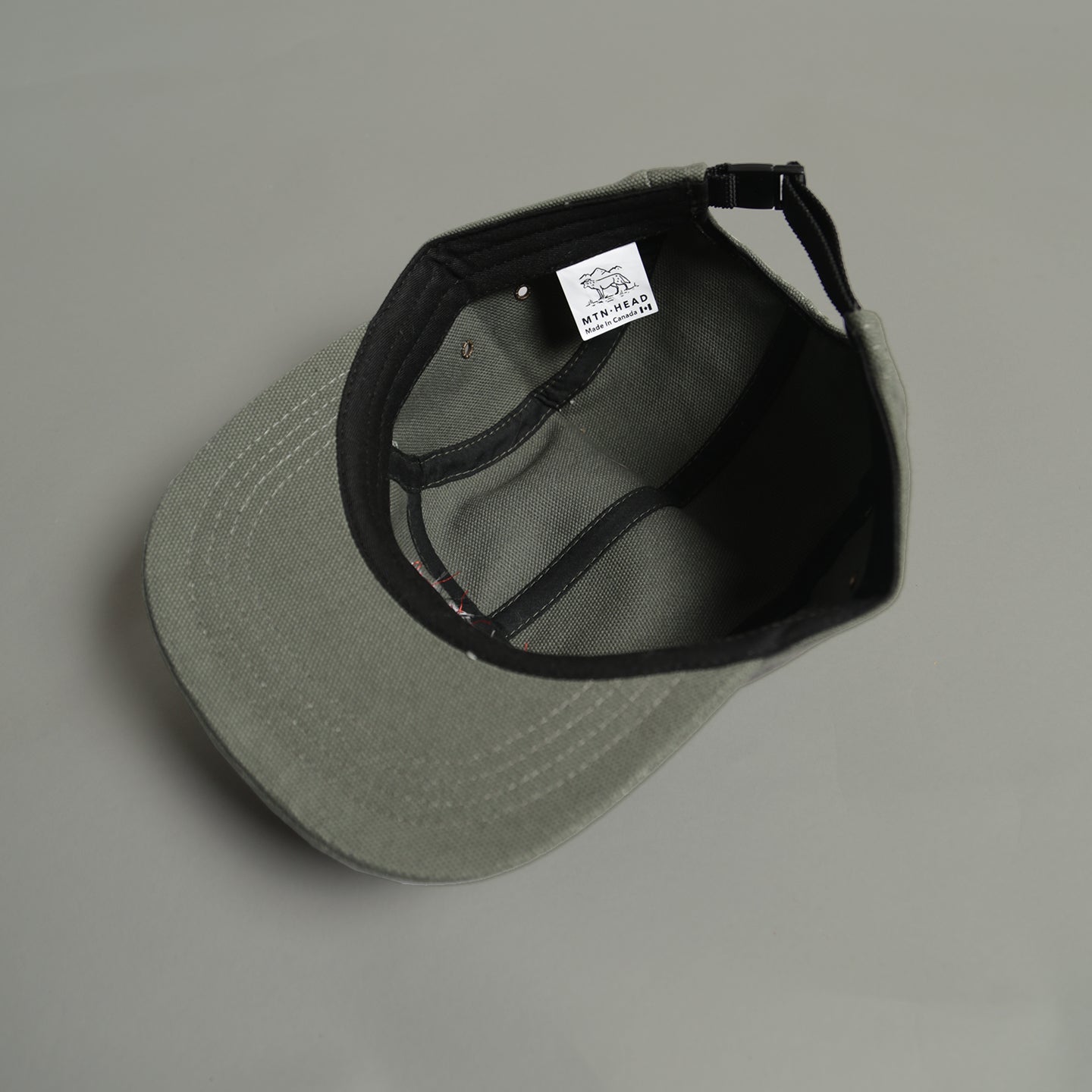 5 Panel - Olive Canvas - Outsiders Club Embroidery