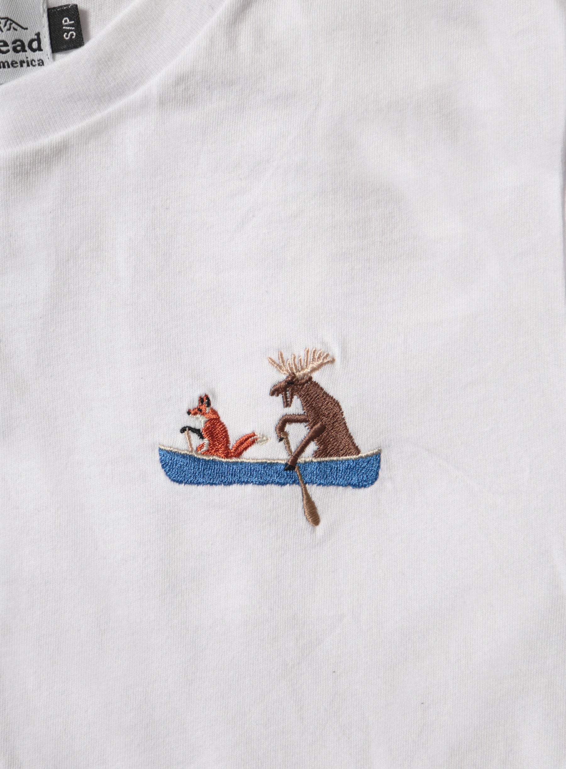 Classic Tee - White - Paddle Pals Embroidery - CAMP Series