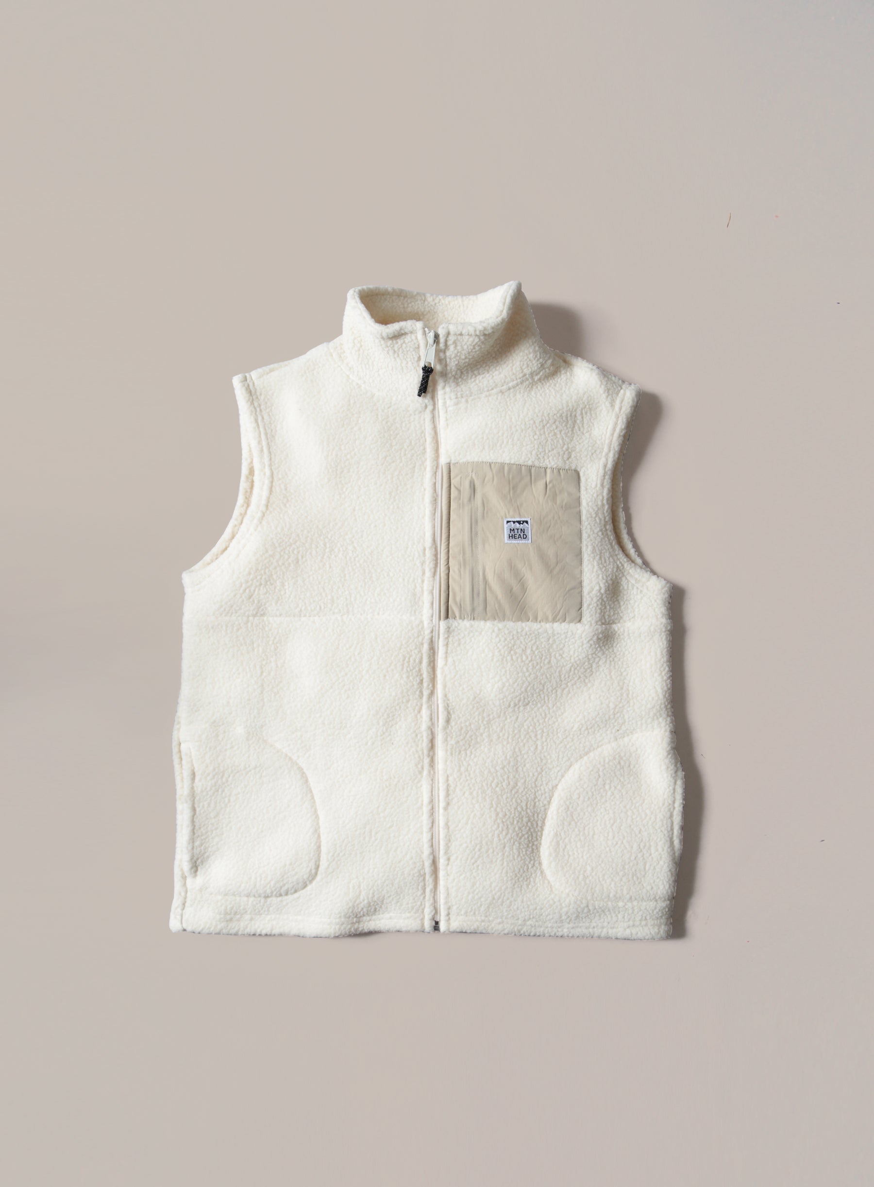 Alpine Sherpa Vest - Oatmeal