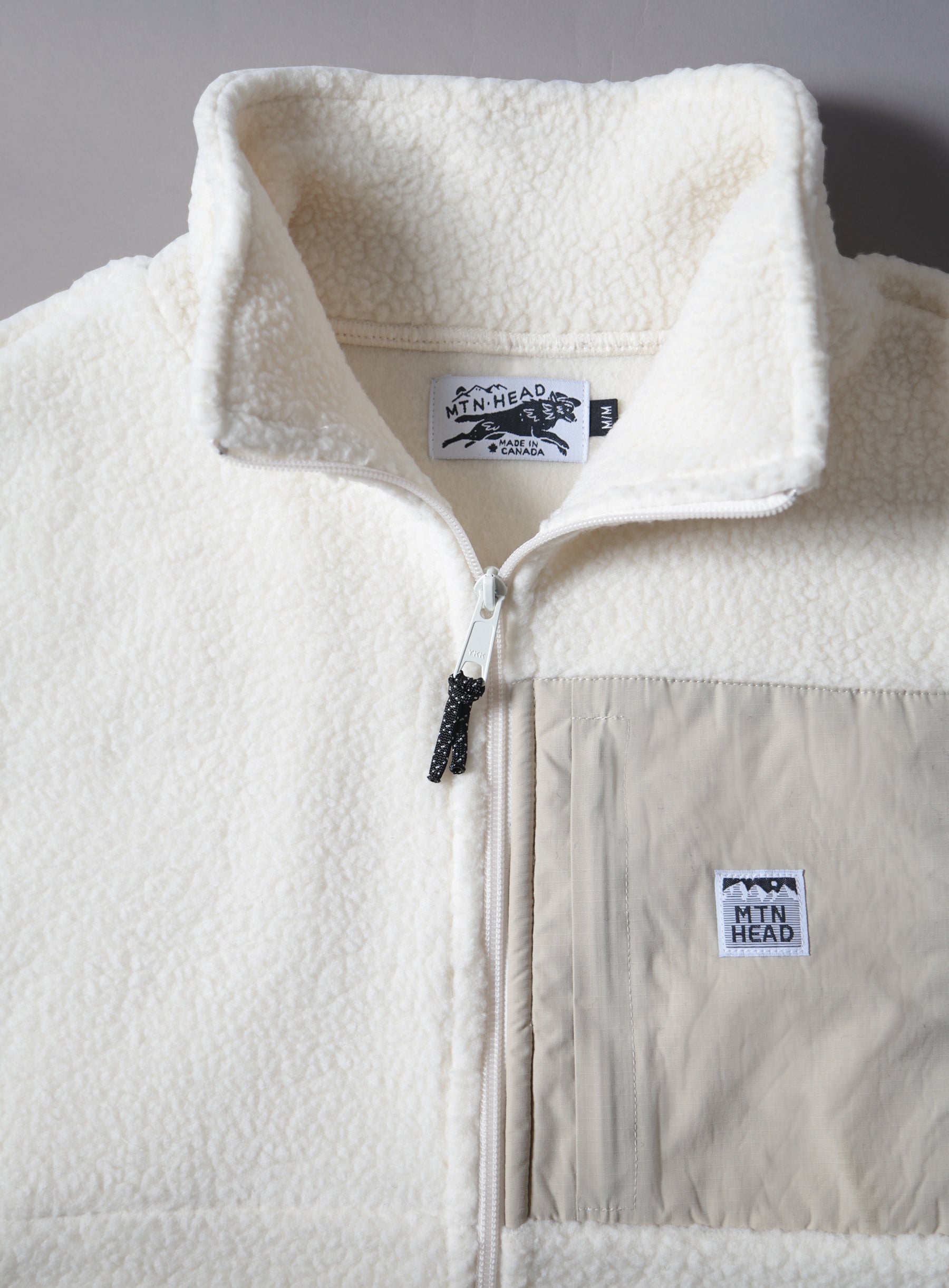 Alpine Sherpa Vest - Oatmeal