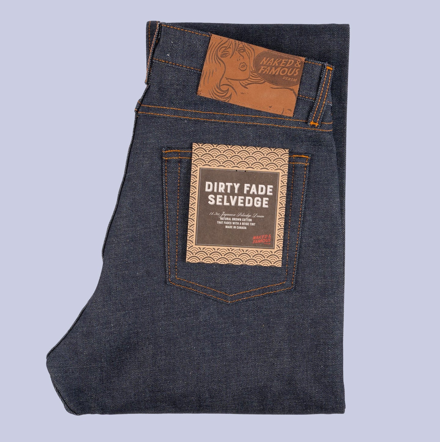 Naked and Famous - True Guy - Dirty Fade Selvedge – MUTTONHEAD